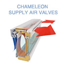 Chameleon supply air valves