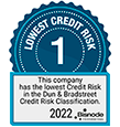Dun & Bradstreet Lowest Credit Risk