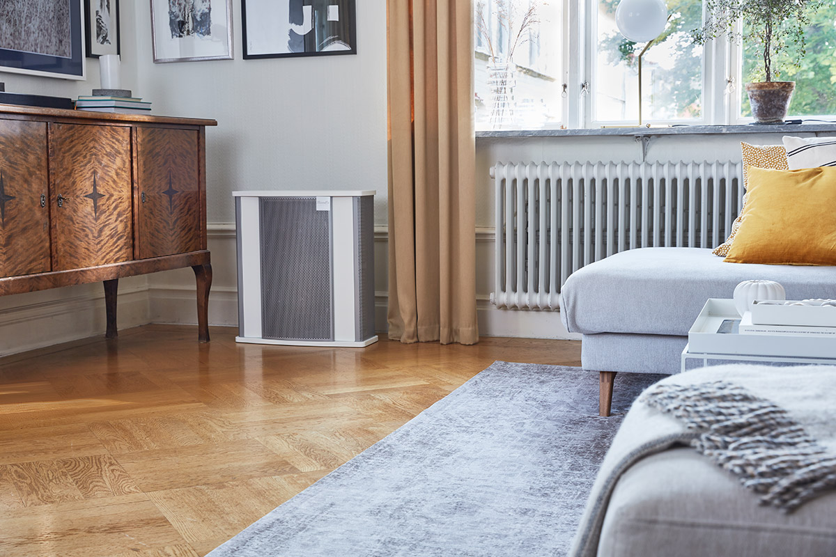 Wood's GRAN 900 ilmanpuhdistin olohuoneessa