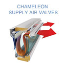 Chameleon supply air valves