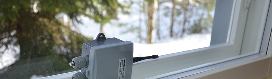 Aurinko tehostaa lämmöntalteenottoa tuloilmaikkunassa